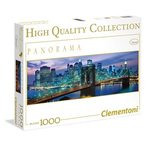 Clementoni (39434) - "New York" - 1000 pieces puzzle