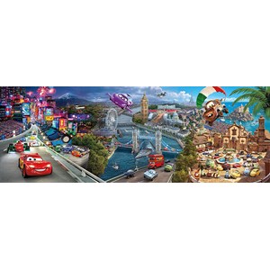 Clementoni (39446) - "Disney, Cars" - 1000 pieces puzzle