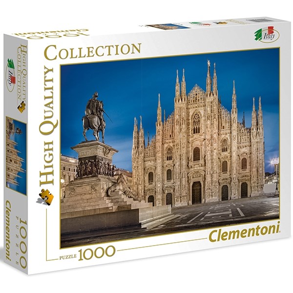 Clementoni (39454) - Milan, Italy - 1000 pieces puzzle