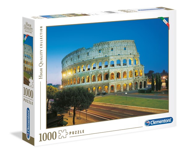 Clementoni (39457) - "Coliseum, Roma" - 1000 pieces puzzle