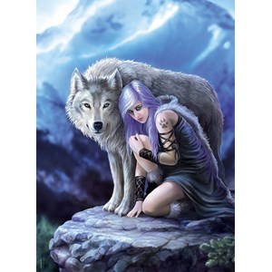 Clementoni (39465) - Anne Stokes: "Protector" - 1000 pieces puzzle