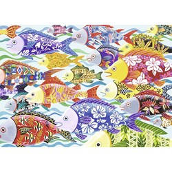 Ravensburger (19400) - "Hawaiian" - 1000 pieces puzzle