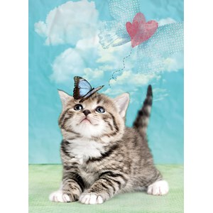 Ravensburger (14336) - "Small Butterfly" - 500 pieces puzzle