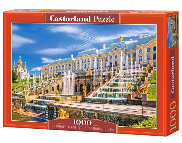 Castorland (C-103102) - "Peterhof Palace, St. Petersburg, Russia" - 1000 pieces puzzle