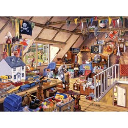 Ravensburger (19272) - "Grandma's Attic" - 1000 pieces puzzle