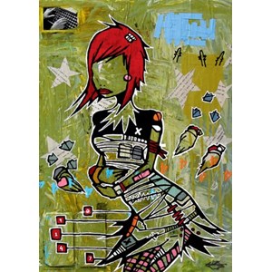 Heye (29417) - Aaron Kraten: "Redhead" - 1000 pieces puzzle