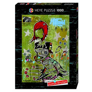 Heye (29417) - Aaron Kraten: "Redhead" - 1000 pieces puzzle