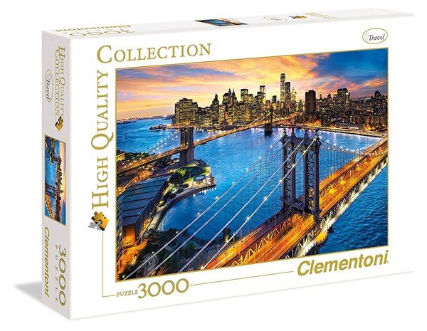 Clementoni (33546) - New York - 3000 pieces puzzle