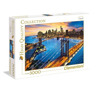 Clementoni (33546) - "New York" - 3000 pieces puzzle