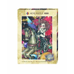 Heye (29397) - Victoria Francés: "Carousel" - 1000 pieces puzzle