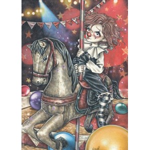 Heye (29397) - Victoria Francés: "Carousel" - 1000 pieces puzzle
