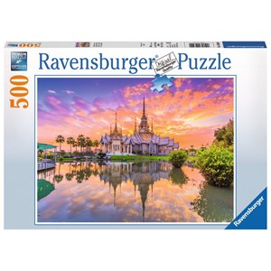 Ravensburger (14649) - "Wat Thai, Thailand" - 500 pieces puzzle