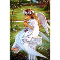 Castorland (B-51748) - "Kissing Kitty" - 500 pieces puzzle