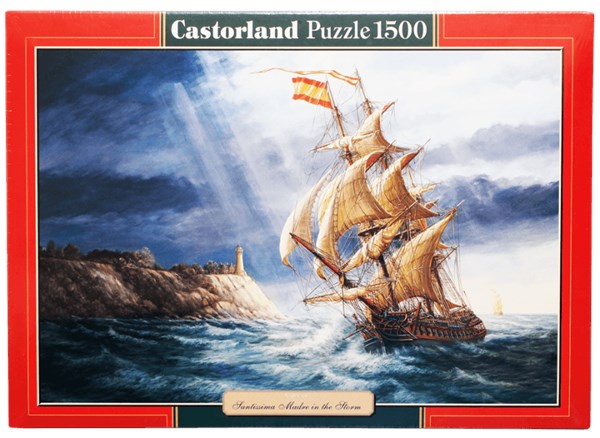 Castorland (C-150427) - "Santissima Madre in the Storm" - 1500 pieces puzzle