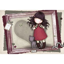 Educa (15997) - Santoro Gorjuss: "Purrrrrrfect Love" - 1000 pieces puzzle