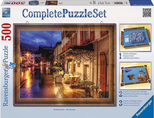 Ravensburger (14897) - "Boutique Street" - 500 pieces puzzle