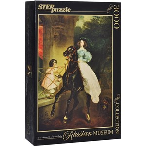 Step Puzzle (85202) - Karl Bryullov: "The Rider" - 3000 pieces puzzle