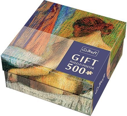 Trefl (37216) - Edgar Degas: "After the bath" - 500 pieces puzzle