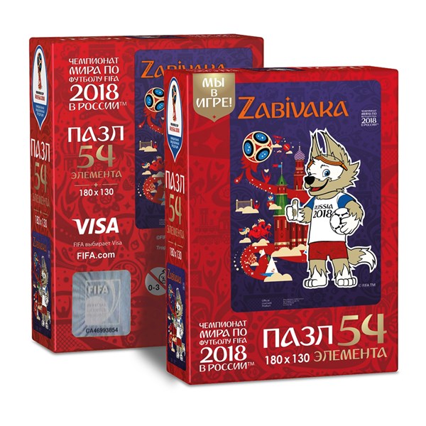 Origami (03784) - "Zabivaka, Victory" - 54 pieces puzzle