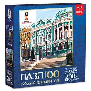 Origami (03798) - "Ekaterinburg, Host city, FIFA World Cup 2018" - 100 pieces puzzle