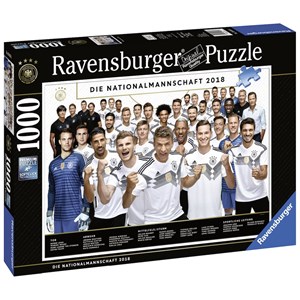 Ravensburger (19856) - "FIFA World Cup 2018 - Germany Team" - 1000 pieces puzzle