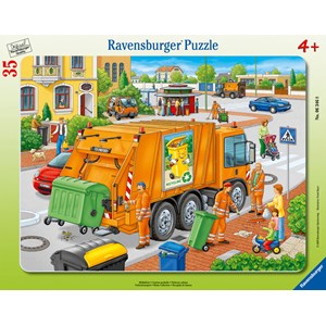 Ravensburger (06346) - "Waste Collection" - 35 pieces puzzle
