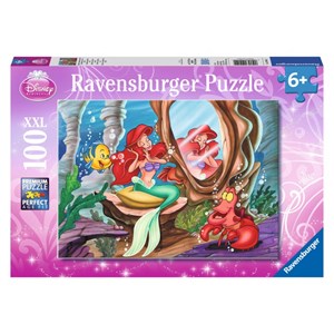 Ravensburger (10914) - "Disney Princess Ariel" - 100 pieces puzzle