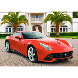 Castorland (B-52080) - "Ferrari F12 Berlinetta" - 500 pieces puzzle