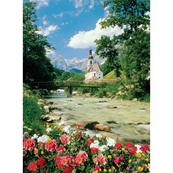 Trefl (33019) - "Ramsau, Bavarian Alps, Germany" - 3000 pieces puzzle