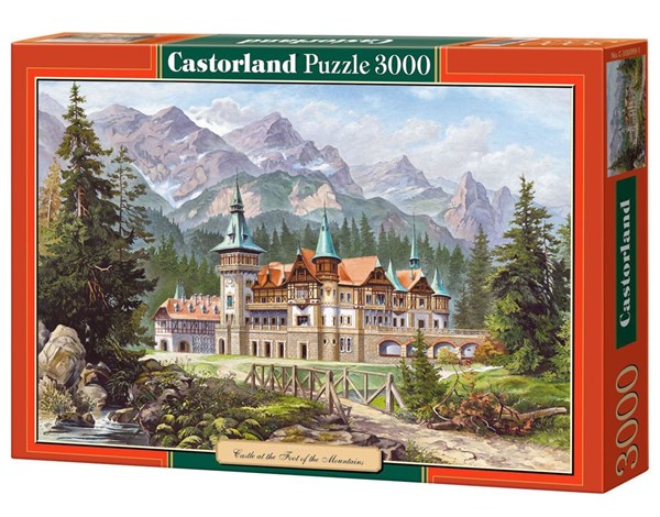 Castorland (C-300099) - "Castle at The Foot of The Mountains" - 3000 pieces puzzle
