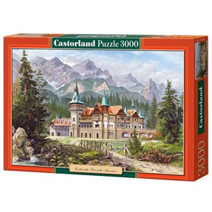 Castorland (C-300099) - "Castle at The Foot of The Mountains" - 3000 pieces puzzle