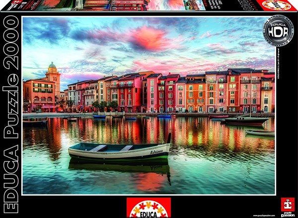 Educa (14822) - "Portofino, Italy" - 2000 pieces puzzle