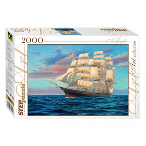 Step Puzzle (84021) - "Back to the sea!" - 2000 pieces puzzle