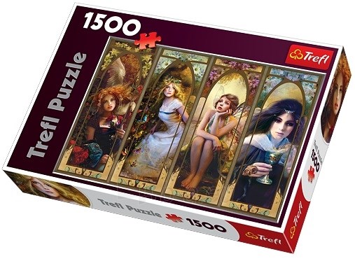 Trefl (26116) - "Fantasy Collage" - 1500 pieces puzzle