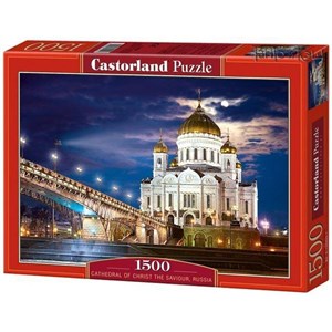 Castorland (C-150533) - "Cathedral of Christ the Saviour, Russia" - 1500 pieces puzzle