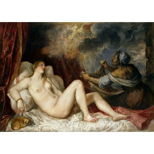 Step Puzzle (83206) - Titian (Tiziano Vecelli): "Danaë" - 1500 pieces puzzle
