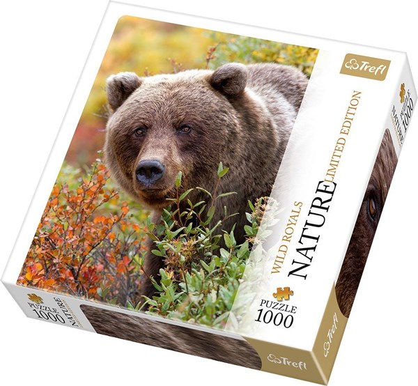 Trefl (10518) - "Grizzly, Alaska, USA" - 1000 pieces puzzle
