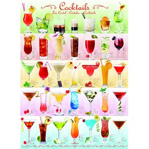 Eurographics (6000-0588) - "Cocktails" - 1000 pieces puzzle