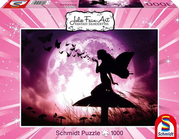 Schmidt Spiele (59516) - Julie Fain: "Butterfly Lass" - 1000 pieces puzzle