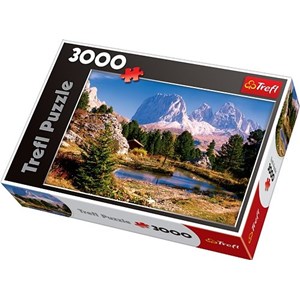 Trefl (33012) - "A Lake In Dolomites" - 3000 pieces puzzle