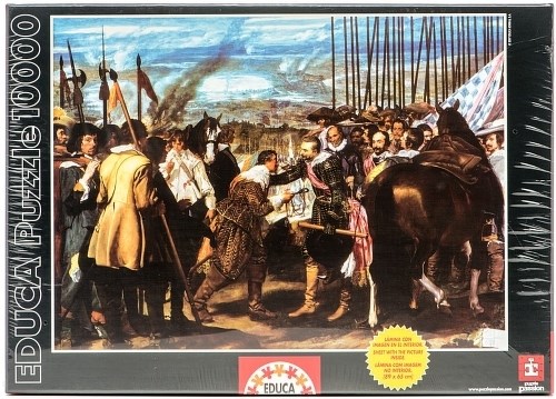 Educa (13433) - Diego Velázquez: "The Surrender of Breda" - 10000 pieces puzzle