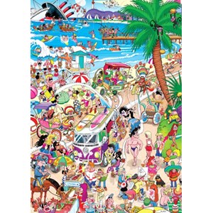 Heye (29411) - Robert J. Crisp: "Boardwalk" - 1000 pieces puzzle