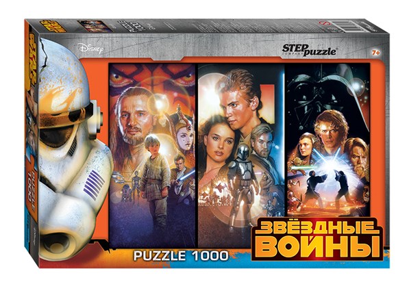 Step Puzzle (79607) - "Star Wars" - 1000 pieces puzzle