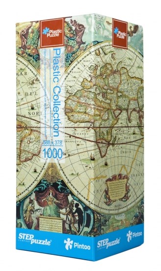 Step Puzzle (98016) - "Historical Map" - 1000 pieces puzzle
