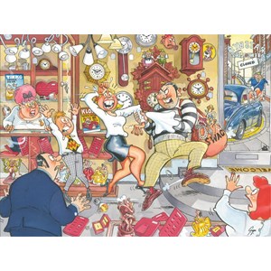 Jumbo (19154) - "Mystery Retro 2, Stop the Clock" - 1000 pieces puzzle