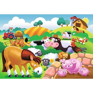 Ravensburger (56095) - "Dear Farm Animals" - 12 pieces puzzle