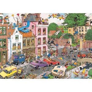 Jumbo (19069) - Jan van Haasteren: "Friday the 13th" - 1000 pieces puzzle