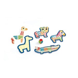 Djeco (01661) - "Bingonimo" - 6 pieces puzzle