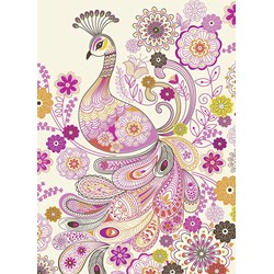 Ravensburger (13172) - "Peacocks" - 300 pieces puzzle