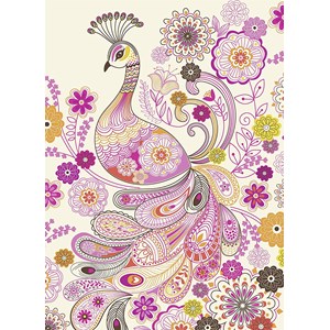 Ravensburger (13172) - "Peacocks" - 300 pieces puzzle